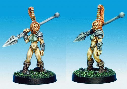 Celtos Spearwoman Champion by Jano