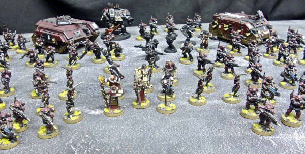 Inquisitorial Stormtrooper Army by corus