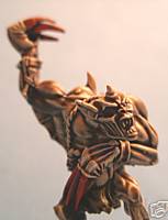 Strigoi Vampire on skull base by elvslayer