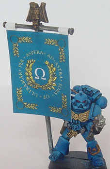 Standard Bearer - Omega Marine 2. Squad by Franz