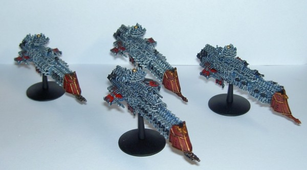 Flotte de Croiseur BattleFleet Gothic by jilted