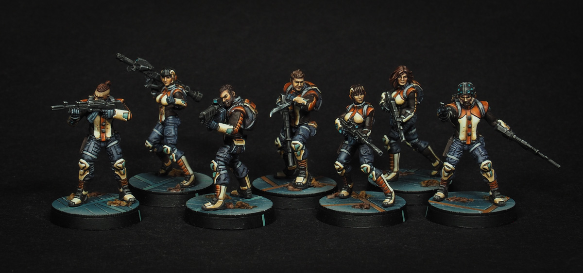 Well Painted Haqqislam Infinity Army Corvus Belli