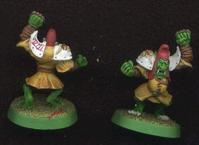 Blood Bowl Chaos Dwarf Hobgoblin Runner by hondaluth