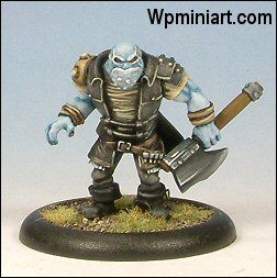 Warmachine Grindak, Bloodbreath Trollkin by funkyyuzzam