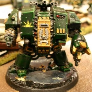 Space Marine Dreadnaught by Spiritbw