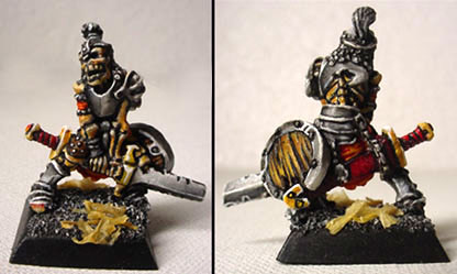 Confrontation: Skeleton Warrior by sorentaine