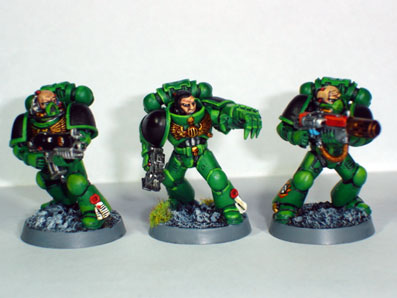 Salamander Space Marines by Gereth