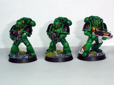 Salamander Space Marines by Gereth