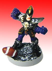 Darkelf kicker for bloodbowl by hahnc77