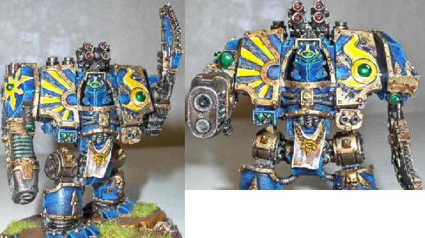 Thousand Sons Dreadnought by Spamus Eatus