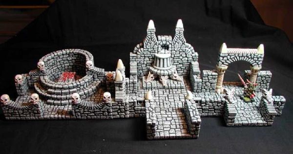Advanced Fieldstone Dungeon Rooms by Castle Kits by aku djinn