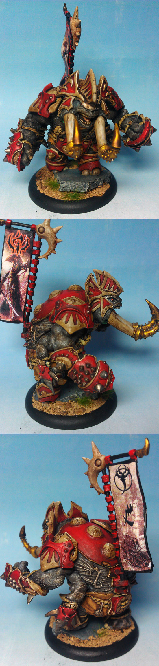 CoolMiniOrNot - Titan Gladiator - Skorne - Hordes by HudsonH