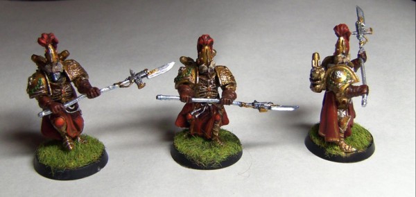 Adeptus Custodes by SPINDLE
