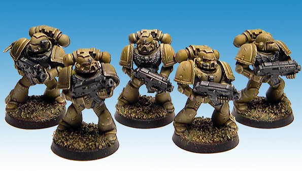 Space Marine Combat Squad by BoogeyMan