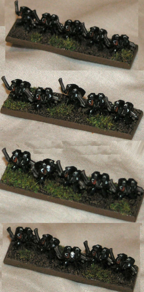 CoolMiniOrNot - Epic Armageddon - Raven Guard Assault Marines 3 by Glyn ...