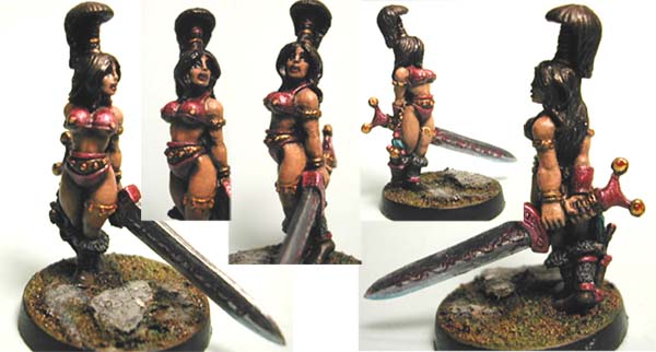 Nemain as east indian by ALizardInCrimson