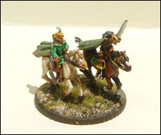 Warmaster - 10mm - Aragorn & Legolas by therry