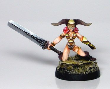 Celtos Ltd Edition Eilea Swordswoman by weina
