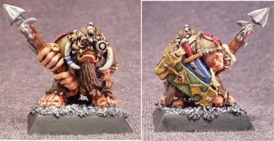Dwarf with crossbow #1 by parvusmachina