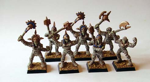 Tomb King Mummies by marcusluis