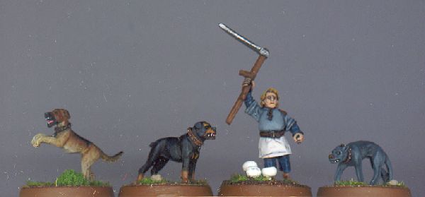 Farmer Maggot and his dogs by lostorpedos