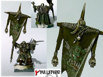 PORTA ESTANDARTE DE BATALLA DEL CAOS by bullstudio