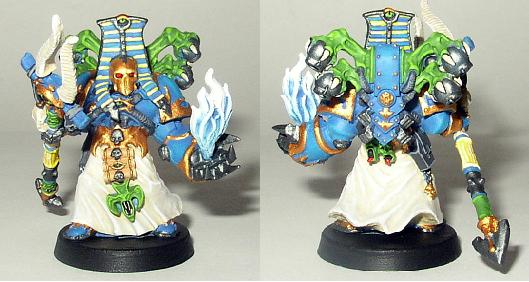 Games Workshop WH40K Thousand Sons Sorcerer by Middle Pillar Path