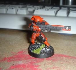Tau Fire Warroir by Andonium